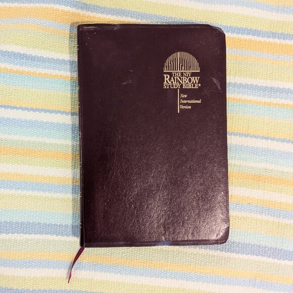 ⭐ Rainbow Study Bible - New International Version - Picture 1 of 3
